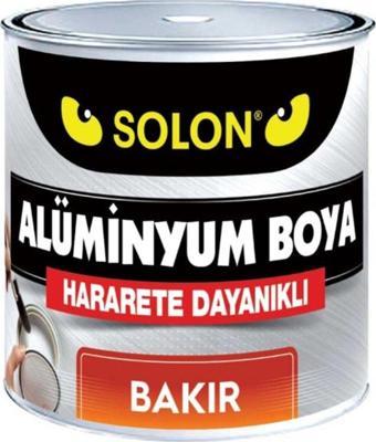Solon Isıya Dayanıklı Alüminyum Yaldız Boya Bakır 500 Ml.