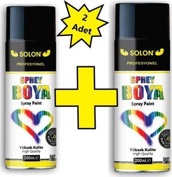 Solon Parlak Beyaz 2 Adet Sprey Boya 200Ml.