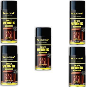 Solon Profesyonel 200 Ml Sprey Vernik 5 Adet
