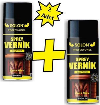 Solon Profesyonel 400 Ml Sprey Vernik 2 Adet