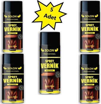 Solon Profesyonel 400 Ml Sprey Vernik 5 Adet