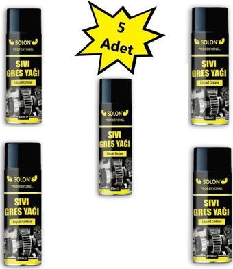 Solon Profesyonel Sıvı Gres Yağı 400 Ml 5 Adet