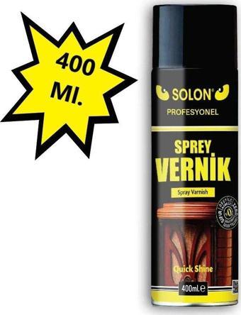 Solon Profesyonel, Parlak Vernik Sprey Boya 400 Ml