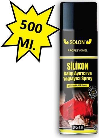 Solon Silikon Kalıp Ayrıcı Ve Yağlayıcı Sprey 500 Ml