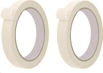 Tify 2 Adet Maskeleme Bandı Boya Bandı 18Mm X 25M  Kağıt Bant