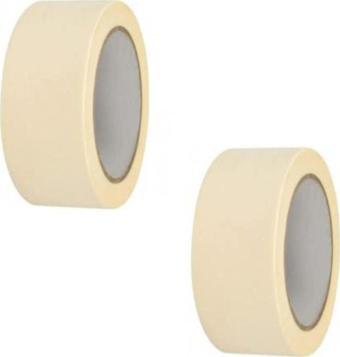Tify 2 Adet Maskeleme Bandı Boya Bandı 48Mm X 25M  Kağıt Bant