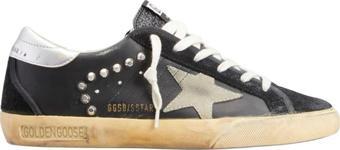 Golden Goose Deluxe Stud Suede Low Top Sneakers