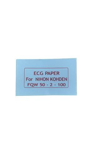ECG Kağıdı Nihon Kohden FQW 50-2-100 Z Katlamalı 1 Adet 100 Sayfa