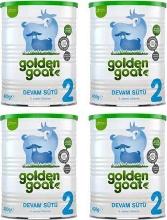 Golden Goat Keçi Bebek Sütü 2 Numara 400 gr X 4