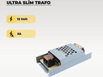 12V 5A Ultra Slim Led Trafo