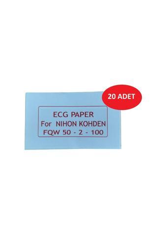 ECG Kağıdı Nihon Kohden FQW 50-2-100 Z Katlamalı 20 Adet 100 Sayfa