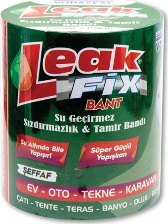 VodaSeal LeakFix Sızdırmazlık ve Tamir Bandı 100 mm - 150 cm. - Şeffaf