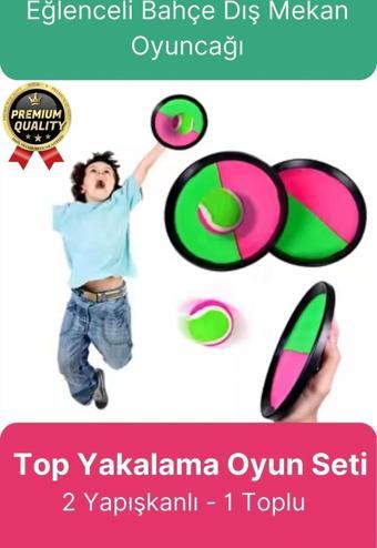 Premium Eğlenceli Bahçe Yumuşak Cırtlı At Tut Yakala Cash Ball 2 Yapışkanlı 1 Toplu Oyun Seti 20 Cm