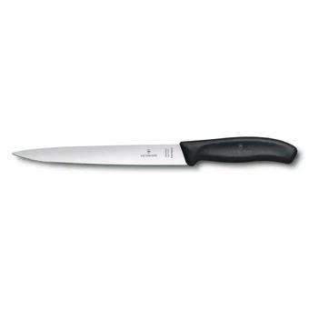 ​​​​Victorinox 6.8713.20G 20cm Siyah Fileto Bıçağı, Hediye Kutulu