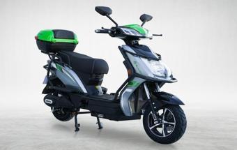 Motolux Toronto Elektrikli Motosiklet Gri - Yeşil - 2024 Model