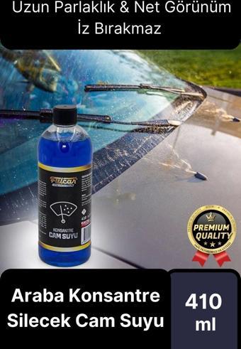Kolay Kullanım Uzun Parlaklık Net Görünüm İz Bırakmaz Araba Oto Konsantre Silecek Cam Suyu 410 mL