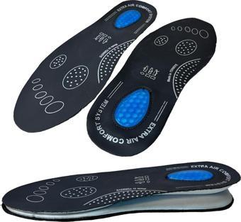 SRTfootcare Air Confort Topuk Dikeni Jel Takviyeli Fusped Ortopedik Deri Taban 1 Çift