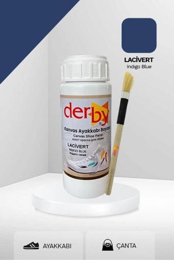 Derby Kanvas - Bez / Kumaş Ayakkabı Boyası 100 ml - ve Uygulama Fırçası