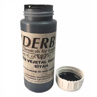 Derby Vejetal Vaketa Deri için Örtücü Boya 100ml (Leathercraft, Deri Hobi)