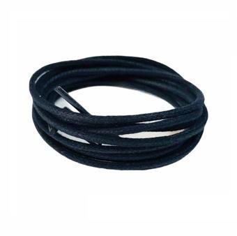 Yuvarlak Mumlu Ayakkabı Bağı 2mm K901 120cm 1 Çift