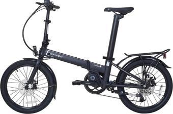 Dahon Unio E20 Disk Elektrikli Katlanır Bisiklet Siyah
