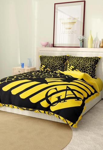 Marka Nevresim Takımı Çift Kişilik Pamuklu Saten Kumaş 6 Parça 3D Dijital Baskı Duvet Cover Set Mode