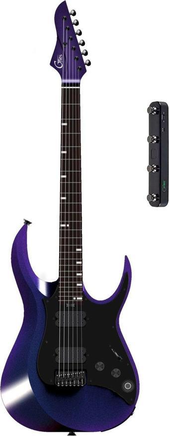 GTRS M800 Custom Limited  Elektro Gitar (Blue Chameleon)