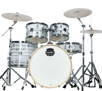 Mapex Venus Ltd. Akustik Davul 22+10+12+16FT+14S LTVE5295FTCFI