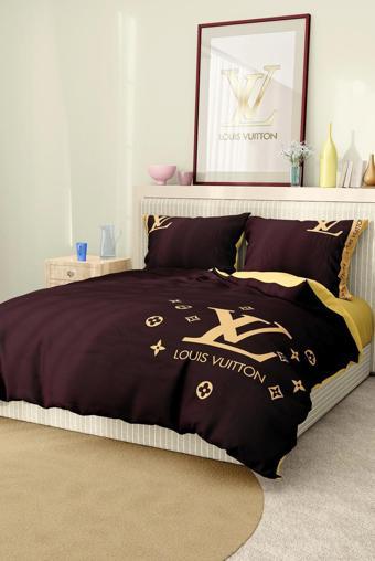 Marka Nevresim Takımı Çift Kişilik Pamuklu Saten Kumaş 6 Parça 3D Dijital Baskı Duvet Cover Set Mode