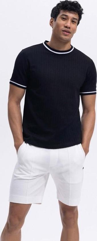 Ellesse Erkek Siyah Tişört EM492