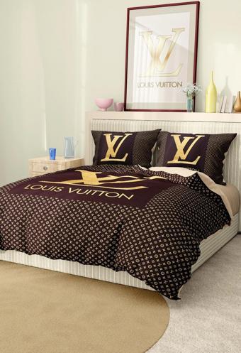 Marka Nevresim Takımı Çift Kişilik Pamuklu Saten Kumaş 6 Parça 3D Dijital Baskı Duvet Cover Set Mode