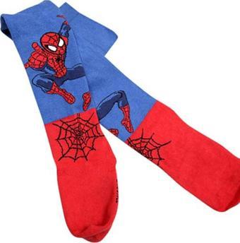 Spiderman Çocuk Külotlu Çorap 3-4 Yaş