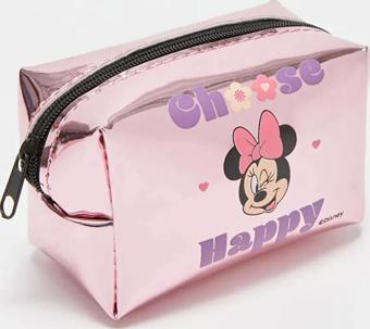 Minnie Mouse Lisanslı Pembe Cüzdan