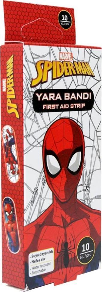 Spiderman 10 lu Çocuk Yarabandı Marvel Örümcek Adam