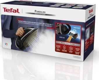 Tefal FV8062 Puregliss Kırışıklık Giderici 3000 Watt Buharlı Ütü - 1830008647