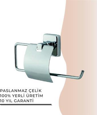 İGK YAPI - Çelik Banyo Kumru Geniş Kapaklı Kâğıt Havluluk (KU10-051)