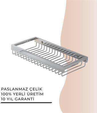 İGK YAPI - Çelik Banyo Kumru Lama Şampuanlık Tekli 15x25 (KU10-033)