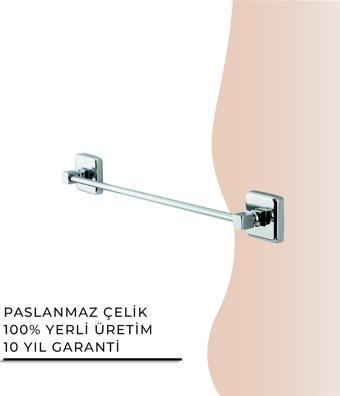 İGK YAPI - Çelik Banyo Kumru Uzun Havluluk 50cm (KU10-061)
