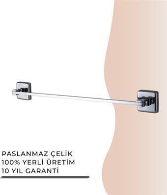 İGK YAPI - Çelik Banyo Kumru Uzun Havluluk 50cm (KU10-068)