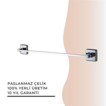 İGK YAPI - Çelik Banyo Kumru Uzun Havluluk 60cm (KU10-069)