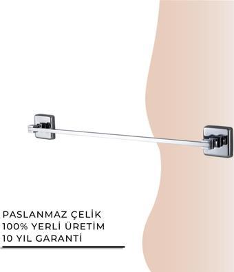 İGK YAPI - Çelik Banyo Kumru Uzun Havluluk 60cm (KU10-069)