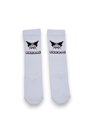 Kuromi Kız Çocuk Dizaltı Çorap