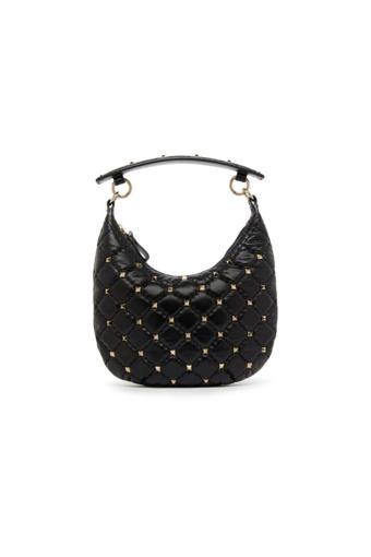 Valentino Mini Rockstud Spike Hobo Bag