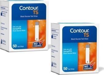 Seker Contour Ts Strıp 2 Paket (100 Adet Strip)