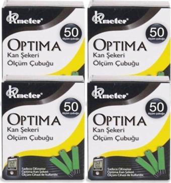 Kan Şeker Ölçüm Strip 4x50 Adet ( 200 Strip )