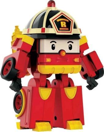 Nessiworld Sesli ve Işıklı Robocar Poli Büyük Transforming Robot Roy