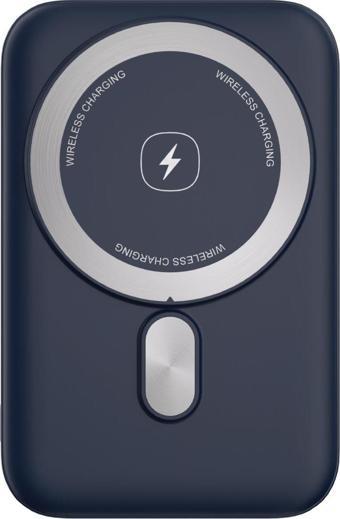 Polosmart PBS124 5.000 mAh Magsafe Taşınabilir Şarj Cihazı Powerbank Navy