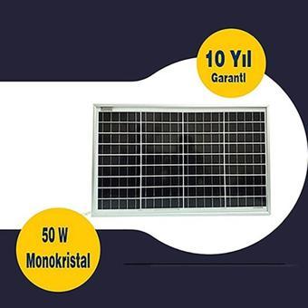 Gesper 50 Watt Monokristal Güneş Paneli