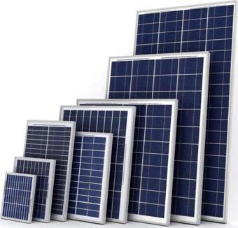 25 Watt Monokristal Güneş Paneli - Solar Panel - Türk Malı