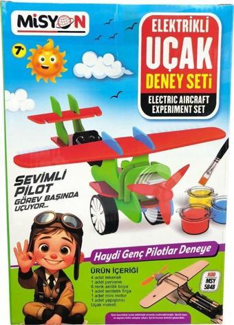 Misyon Deney Seti Elektrikli Uçak Msy-5848